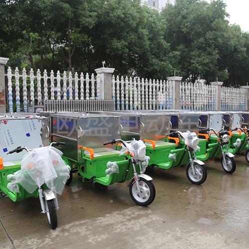 不銹鋼電動保潔車